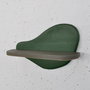 Hanah Home Estantería de Madera Decorativa Meh226 Verde Oscuro y Gris